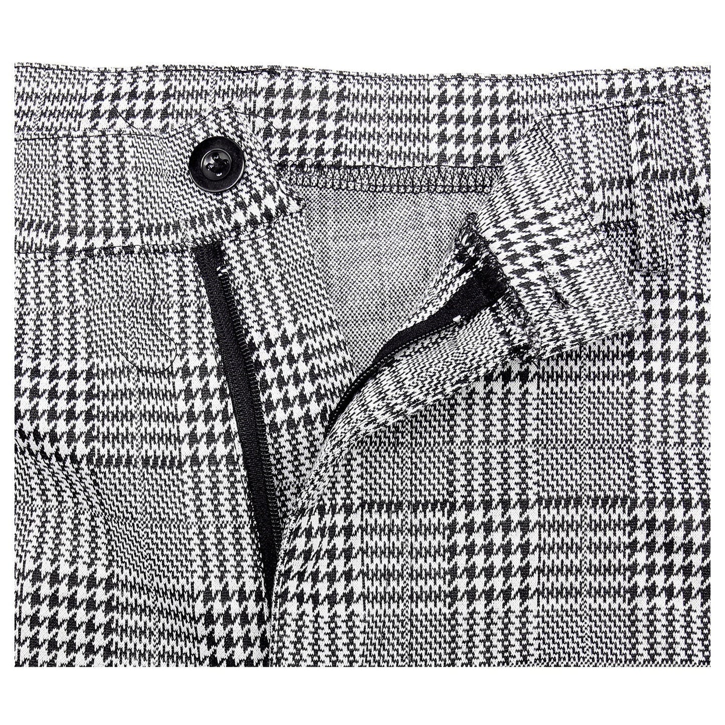 ETHAN - Slim-fit geruite chinos voor heren