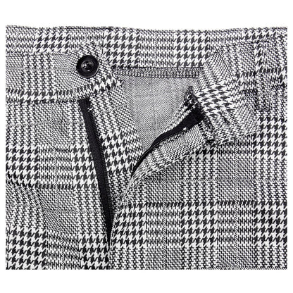 ETHAN - Slim-fit geruite chinos voor heren