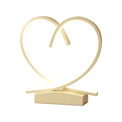 LOVETREE - Houten nachtkastje met liefdevol hartdesign