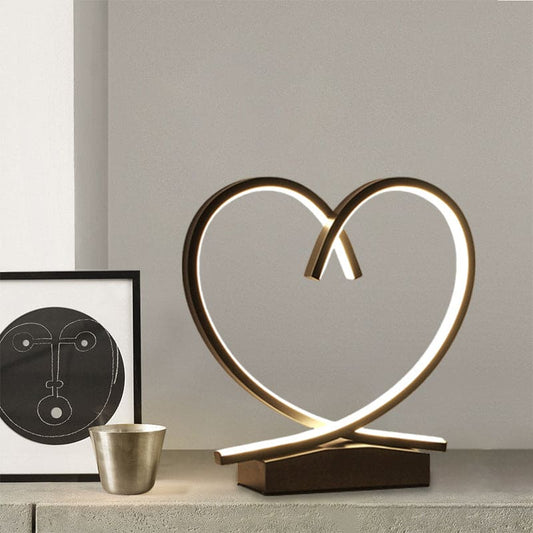 LOVETREE - Houten nachtkastje met liefdevol hartdesign
