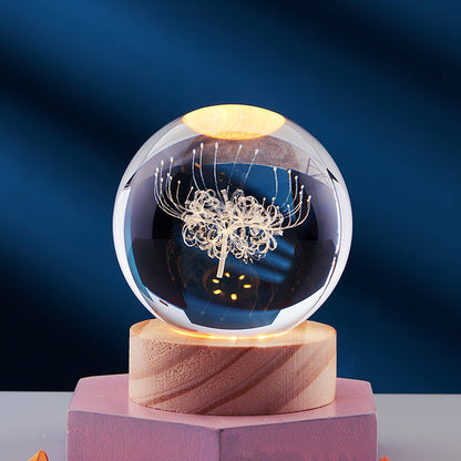 Sfeervolle 3D nachtlamp met elegant design en kleurverlichting – LUNOVA DreamGlow - Glamorix