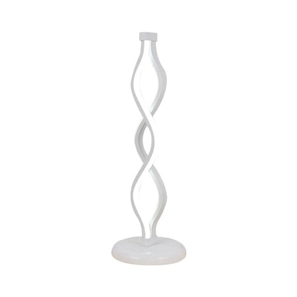 SPIRALED - Witte LED tafellamp met elegant spiraalontwerp