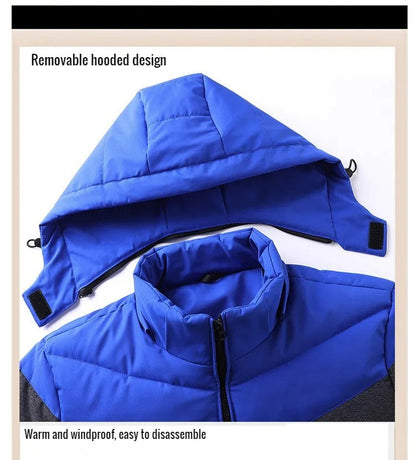 ANDREW - Comfortabele parka winterjack met capuchon voor heren