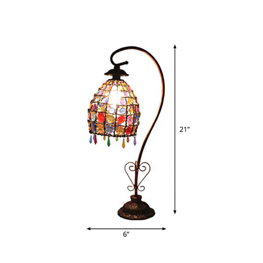 SWANLUX - Flexibele slaapkamerlamp met zwanenhals
