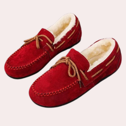 Warme damesschoenen met fleecevoering en moderne look – SYLÉA - Glamorix