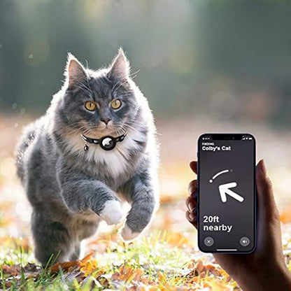 GPS-halsband voor katten met snelontgrendeling en reflecterend design – NOCAT LOST - Glamorix