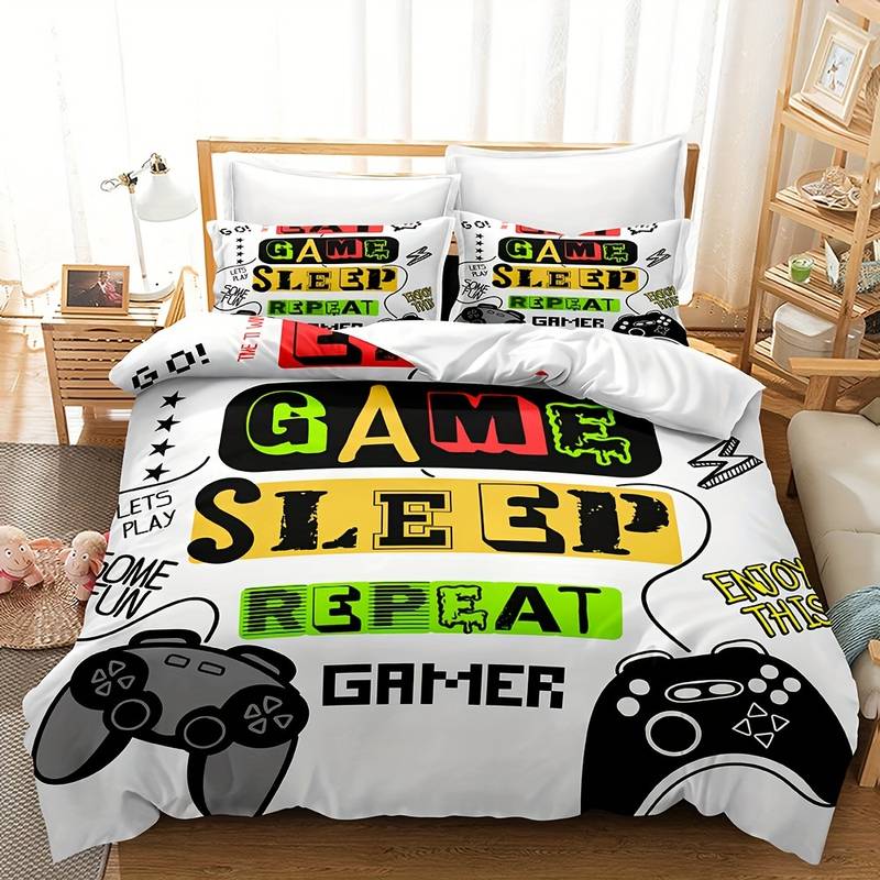 COOLCOVERS – Gamer Kinderdekbedovertrek Beddengoed Set