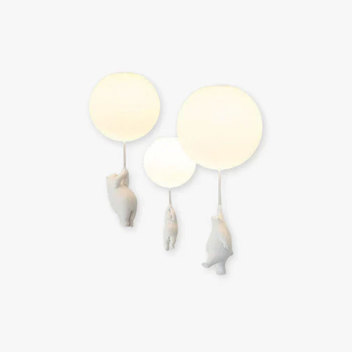 BearBright – Kinder Plafondlamp met Beer en Ballon