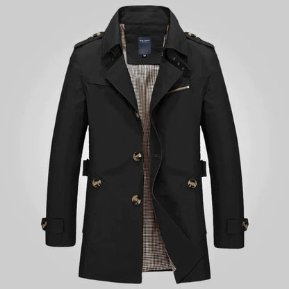 JULIAN - Elegante trenchcoat voor heren