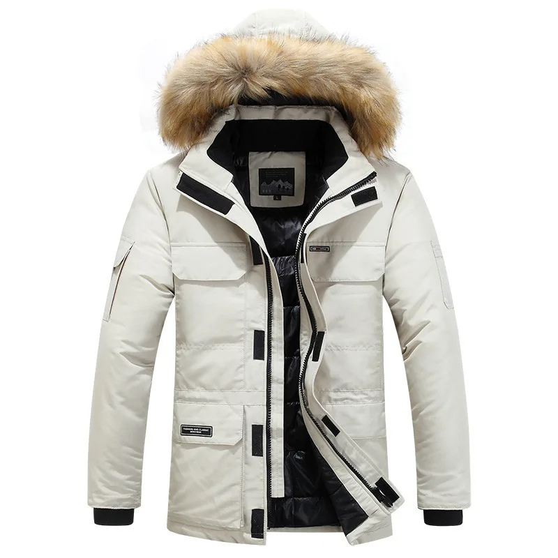 ARCTIC - Heren winterparka met Arctic Shield technologie en imitatiebont capuchon