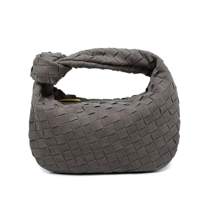 FLORENCE - Fluwelen handtas met chique geweven design
