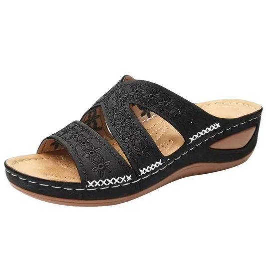 Lichtgewicht orthopedische sandalen met open teen – SOLARA BreezeStep - Glamorix