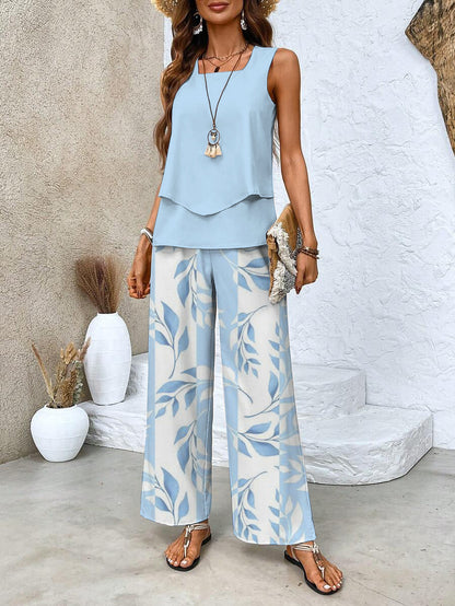 Elegante 2-delige zomerset met chique flair – AMARESSA