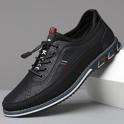 Handgemaakte leren herenschoenen met klassieke afwerking – ValdenCraft Oxford - Glamorix