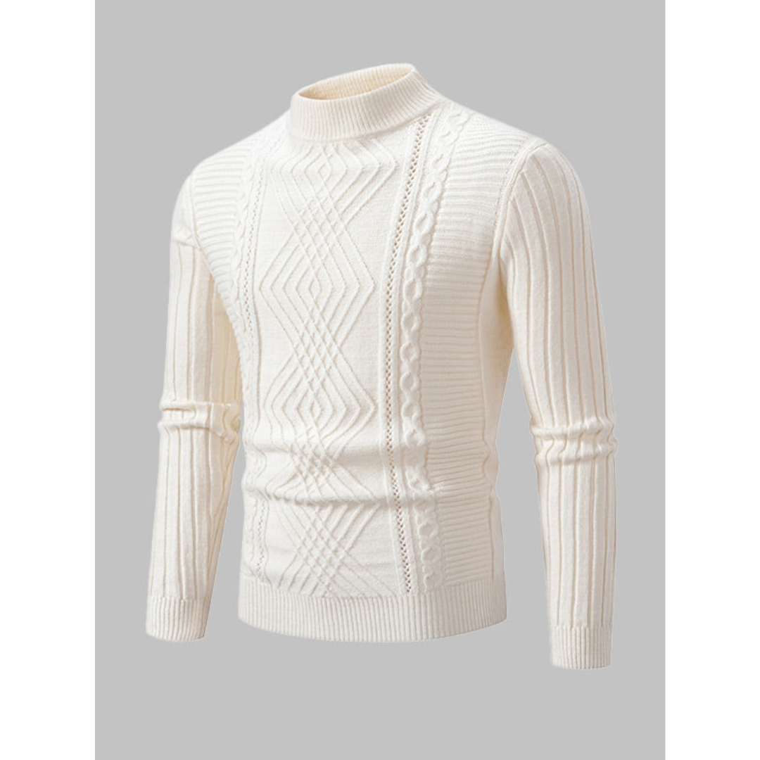 CLASSYKNIT - Elegante Gebreide Pullover voor Heren