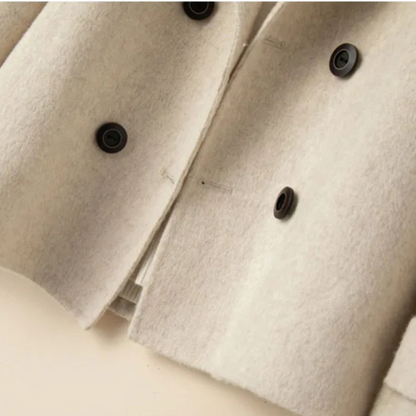 ELARA - Klassieke korte wollen jas voor een elegante look