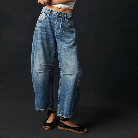 Dames jeans met rechte pijp en comfortabele pasvorm – RENZA STRAIGHT - Glamorix