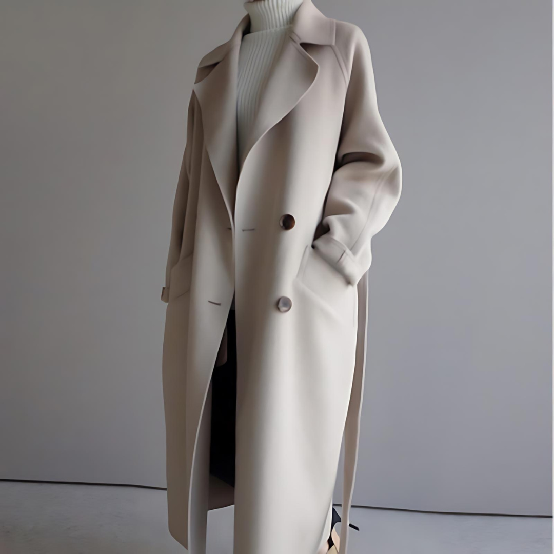 MILA - Elegante dames trenchcoat met ceintuur