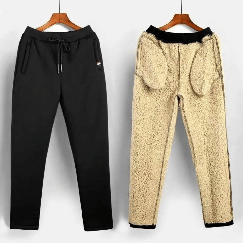 JOGGINGBROEK - Heren joggingbroek met wollen binnenkant, ultiem comfort voor koude dagen