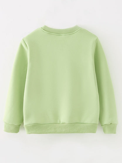 MASON - Jongens casual trui met lange mouwen en grafisch patroon