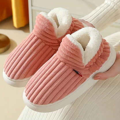 KIANNE – Zapatillas de invierno cálidas y acogedoras de felpa para mujer - Glamorix