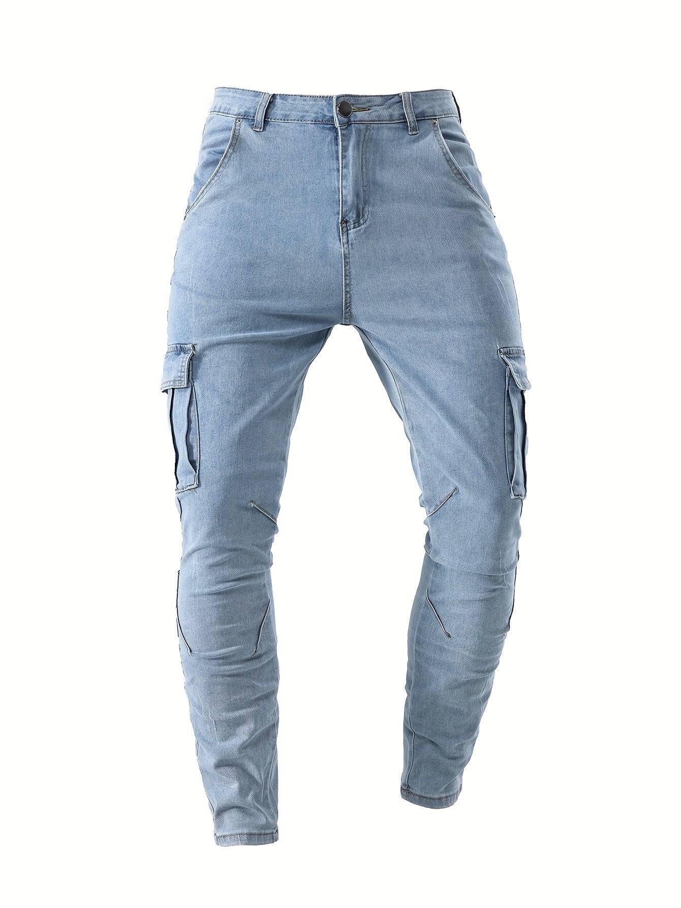 PATRICK – Heren casual cargo rekbare skinny jeans