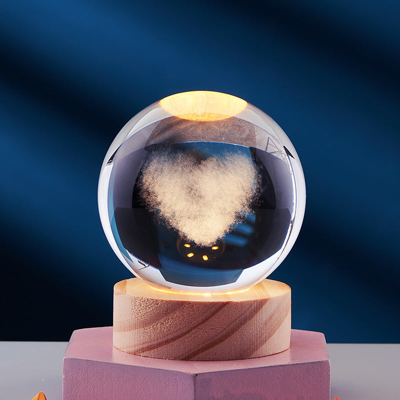 Sfeervolle 3D nachtlamp met elegant design en kleurverlichting – LUNOVA DreamGlow - Glamorix