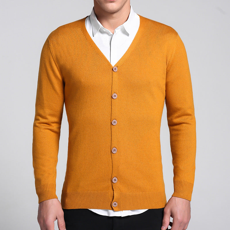 HERITAGE - Klassiek Gebreid Herenvest met Knoopsluiting