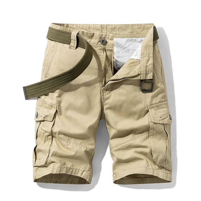 BLAKE - Heren utility cargo shorts met functioneel design