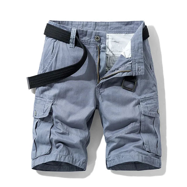 BLAKE - Heren utility cargo shorts met functioneel design