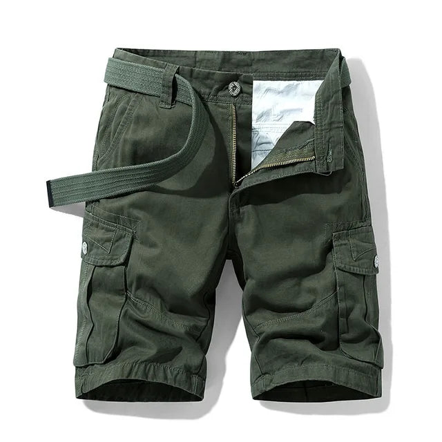 BLAKE - Heren utility cargo shorts met functioneel design