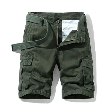 BLAKE - Heren utility cargo shorts met functioneel design