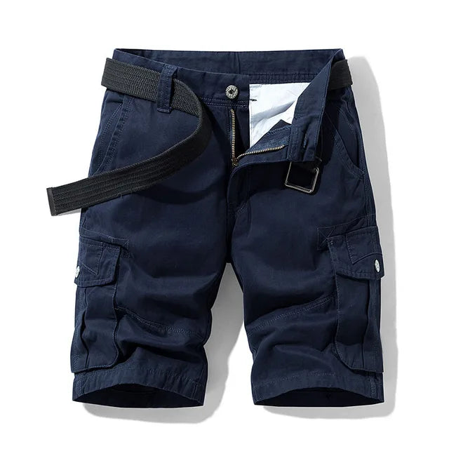 BLAKE - Heren utility cargo shorts met functioneel design
