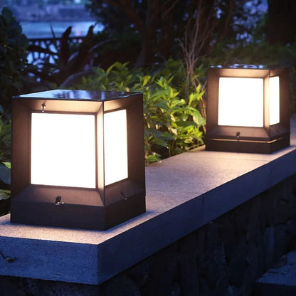 Moderne buitenlamp van aluminium in kubusdesign – LUMICUBE OUTDOOR - Glamorix