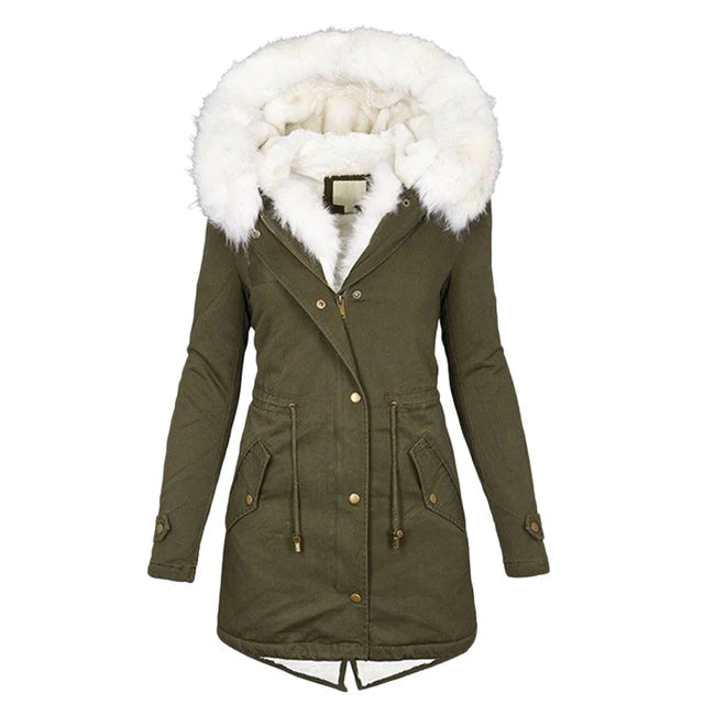 NÚRIA - Abrigo de invierno acolchado y elegante para mujer - Glamorix