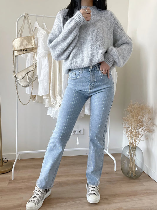 VIVIENNE - Casual fit denim broek voor dames