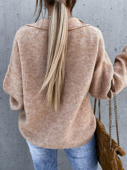 TRENDLOUNGE - Trendbewuste Oversized Pullover met Zakken