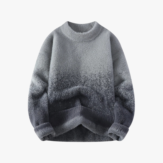 Oversized heren trui met kleurverloop en relaxed design – DRAEVEN - Glamorix