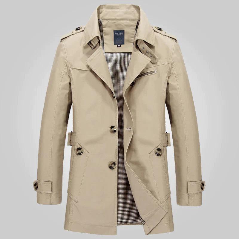 JULIAN - Elegante trenchcoat voor heren