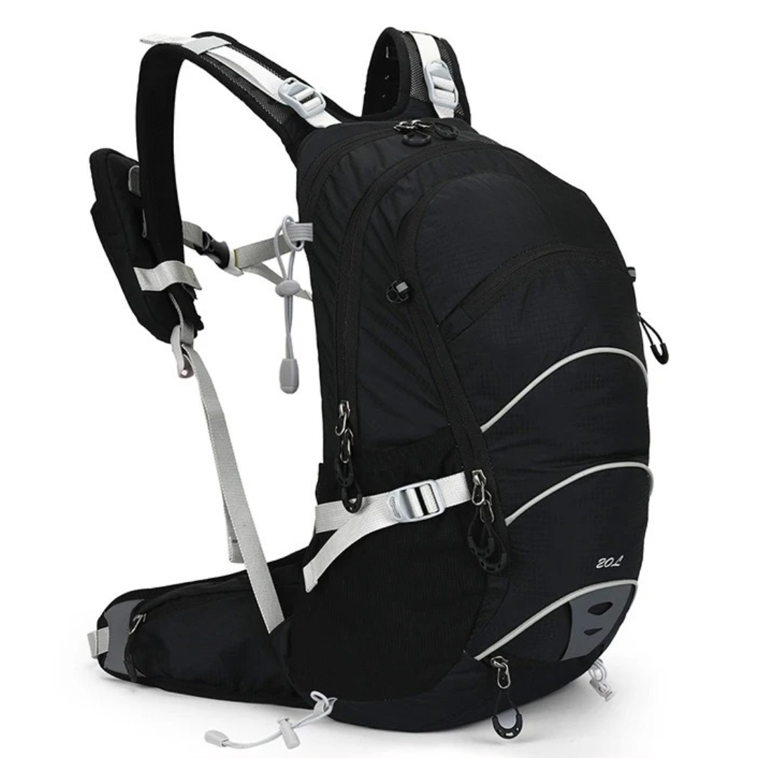 Waterdichte en lichtgewicht dagrugzak van 20L voor outdoor en dagelijks gebruik – HYDROX TrailGuard - Glamorix