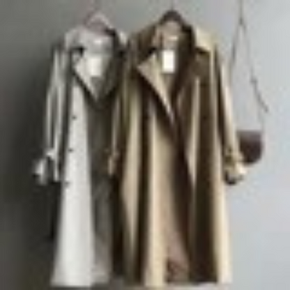 ISABELLA - Oversized trenchcoat met dubbele knoopsluiting en lange relaxte pasvorm voor dames