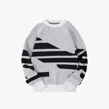 Oversized heren trui van grof breisel met moderne look – ELYON - Glamorix
