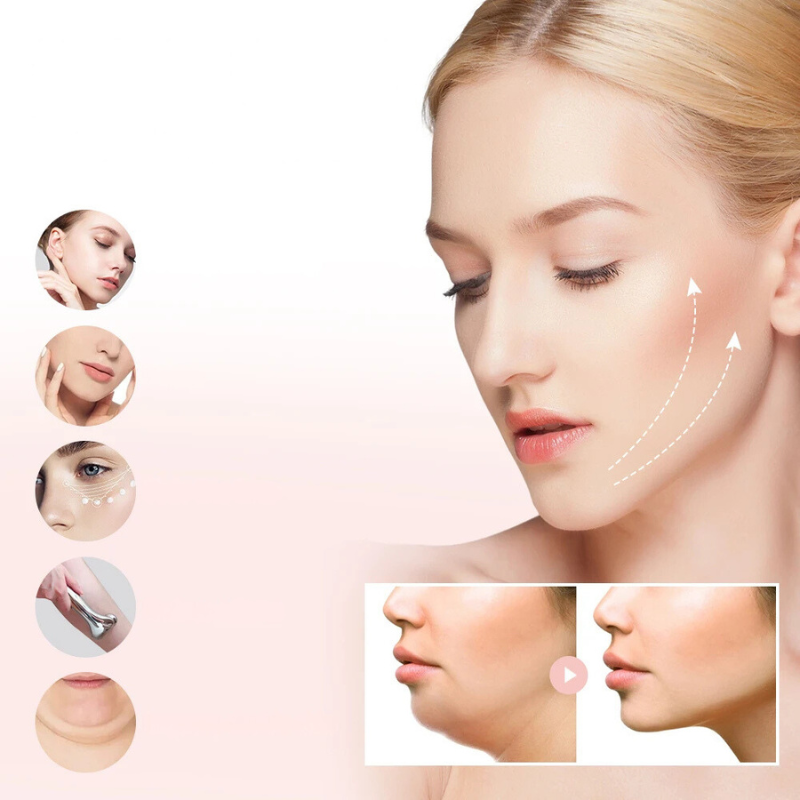 Elektrische gezichtssculpting tool voor een strakkere huid – DERMALIFT PRO - Glamorix