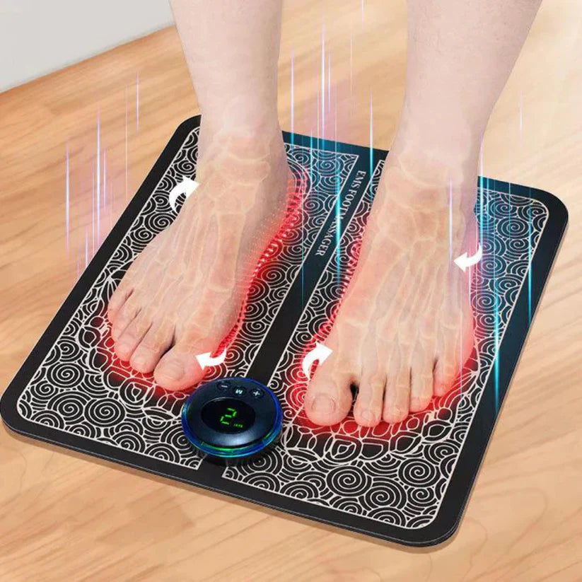 RELAXSOLE - Draagbare EMS Voetmassager voor Ontspanning en Circulatie