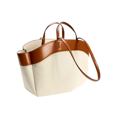 CLAIRE - Canvas draagtas met een stijlvolle uitstraling