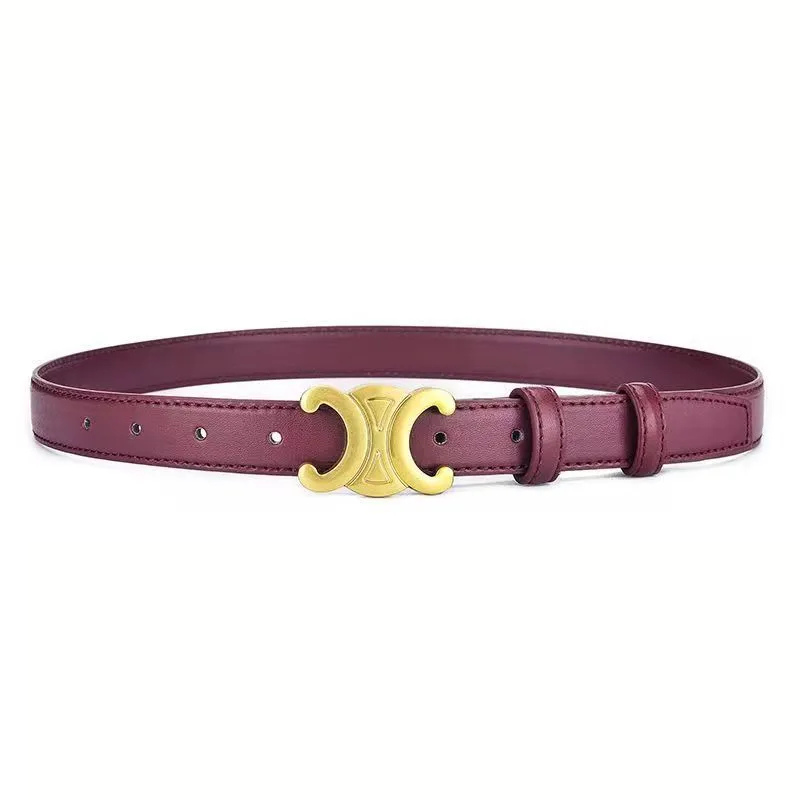 Elegante damesriem met goudkleurige gesp en designerlook – AURELIA BELT - Glamorix