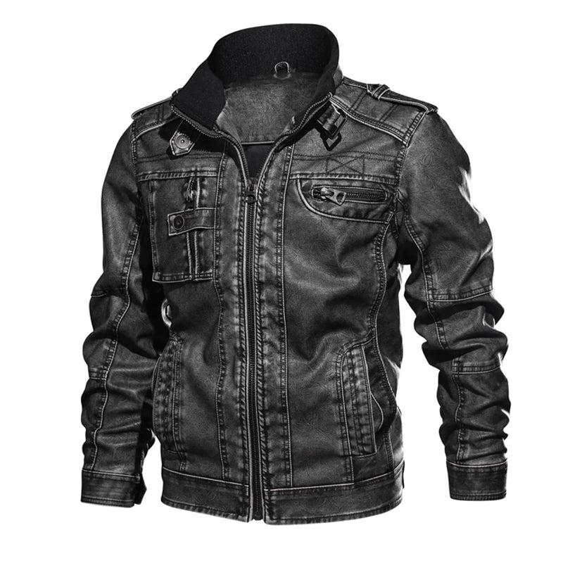 LUCIO - Vintage herenjack met een stoere uitstraling