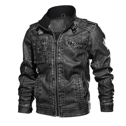 LUCIO - Vintage herenjack met een stoere uitstraling