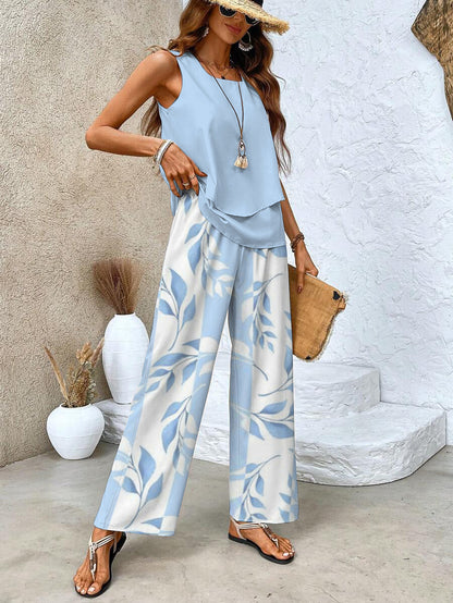 Elegante 2-delige zomerset met chique flair – AMARESSA