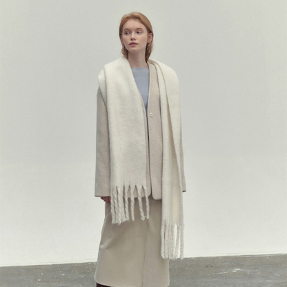 LORELEI - Zacht gebreide wintersjaal voor dames